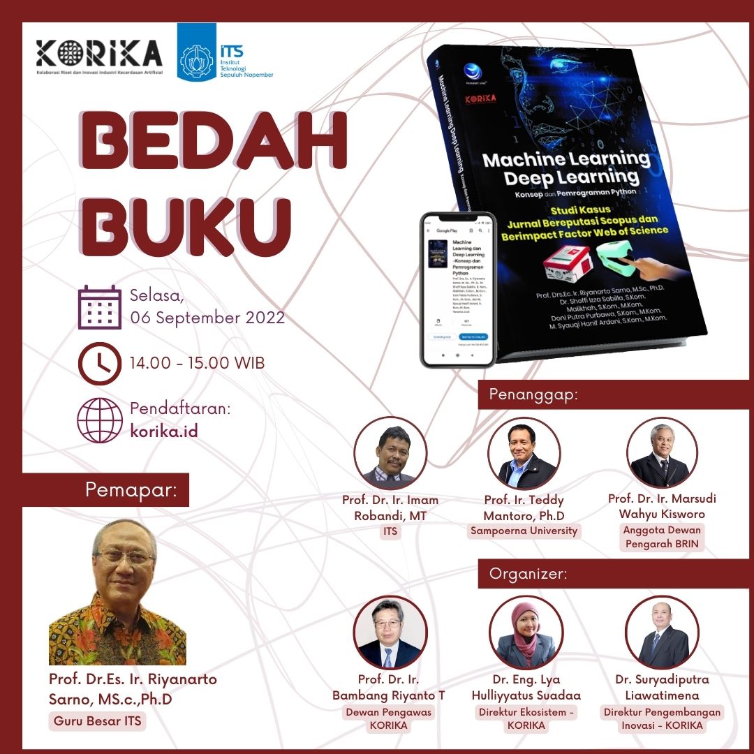 Bedah Buku Machine Learning Deep Learning Korika