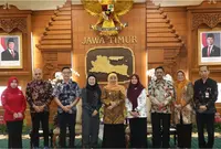 Gubernur Khofifah Terima Audiensi tvOne, Perkuat Sinergi Publikasi Pembangunan Jatim