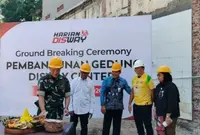 Peresemian Ground Breaking Disway Center