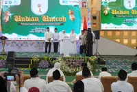 Gubernur Khofifah Hadiri Nuzulul Qur’an di Islamic Centre Jatim