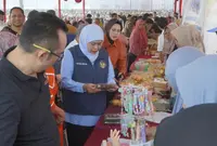 Pasar Murah di halaman Balai Desa Batuputih Laok