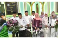 Gubernur Khofifah Buka Pameran Kiswah Syekh Abdul Qadir Al-Jailani