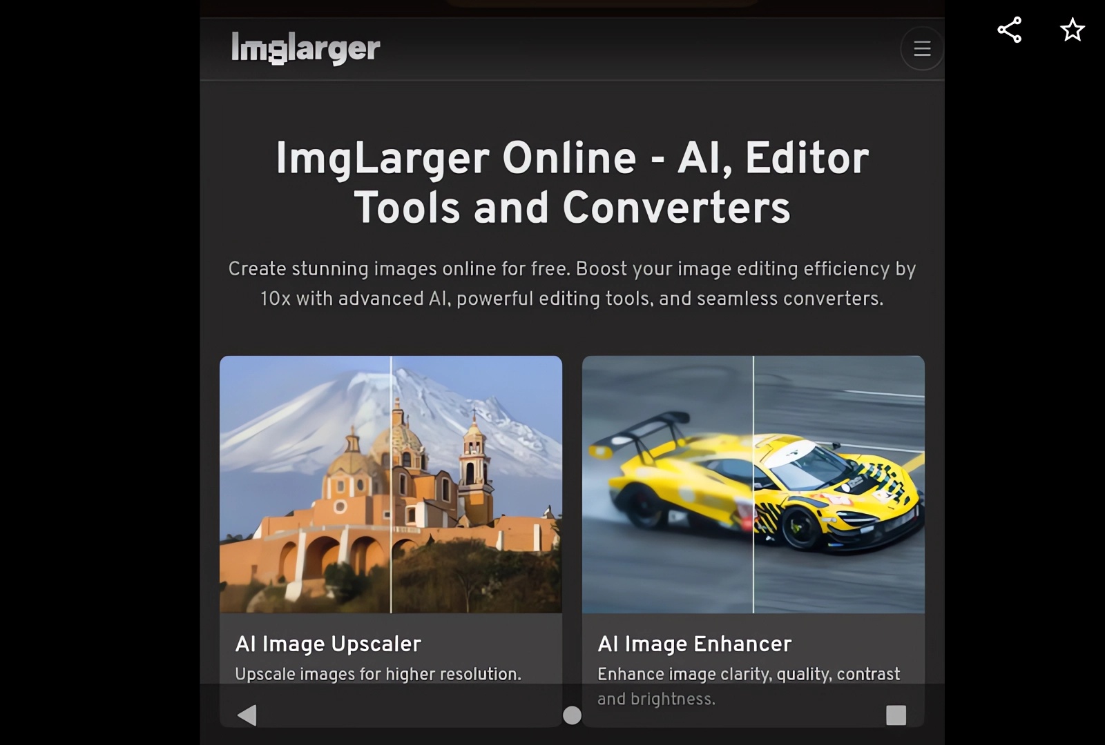 ai image enlarger