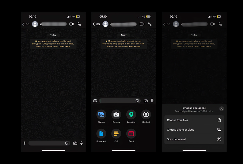 Fitur WhatsApp Scan Dokumen