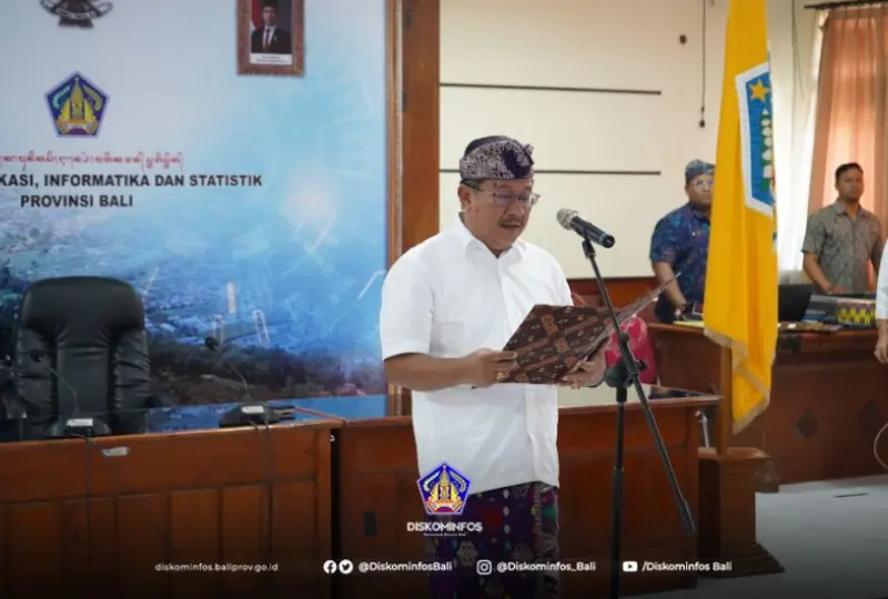 PPPK Paruh Waktu Resmi Dilantik di Diskominfos Provinsi Bali-1