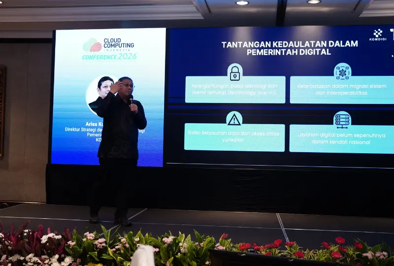 Aries Kusdaryono Direktur Strategi dan kebijakan teknologi Pemerintah digital KOMDIGI
