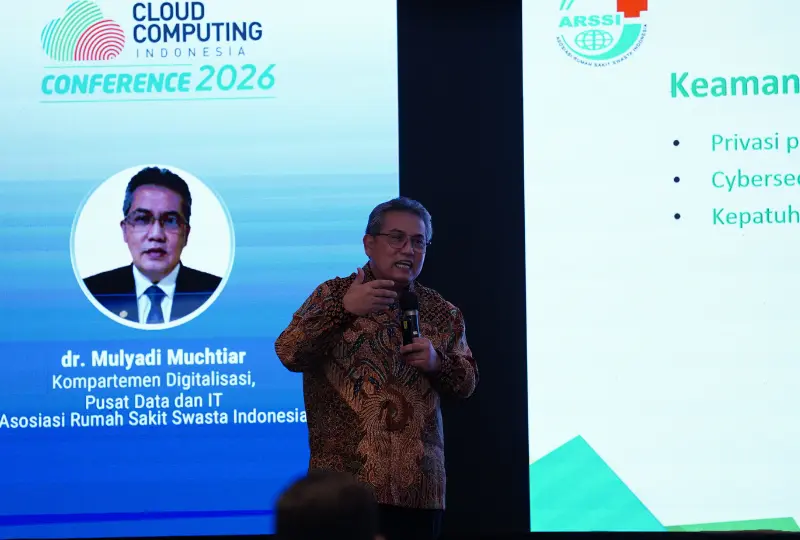 dr. Mulyadi Muchtiar dari Kompartemen Digitalisasi, Pusat Data & IT ARSSI