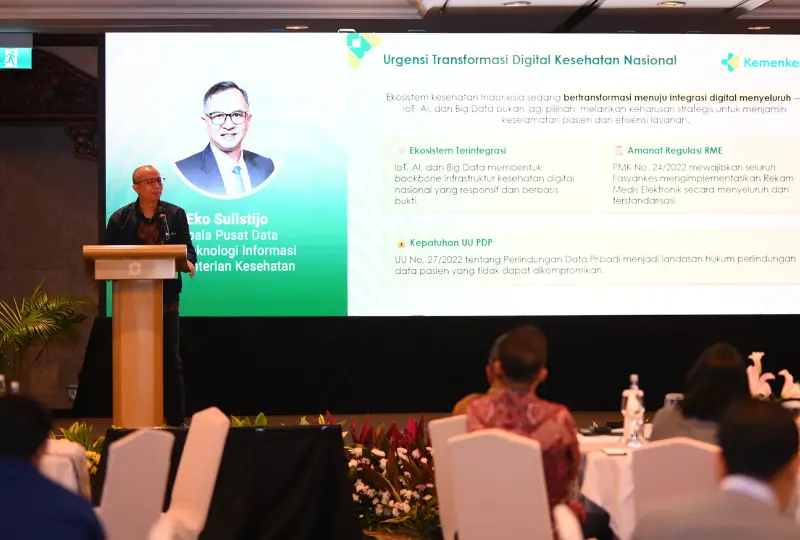 Eko Sulistijo, S.H., M.T. dalam Acara Healthcare Executive Roundtable 2026