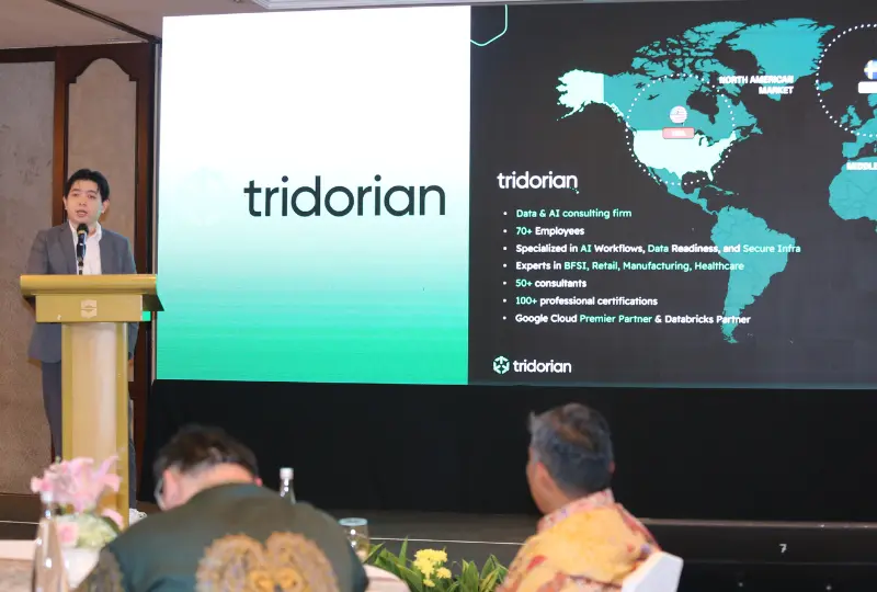 Evan Febrianto Chief Technology Officer Tridorian dalam Acara CIO Healthcare Summit 2026