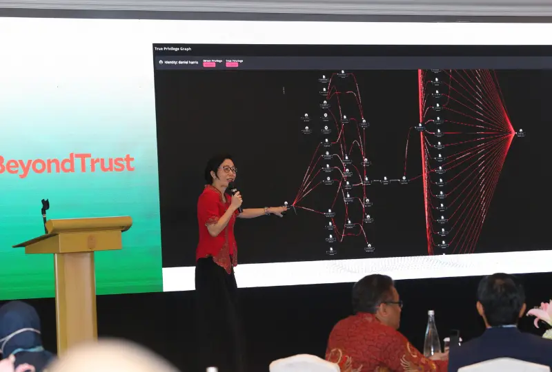 Imelda Abdi Country Sales Manager BeyondTrust dalam Acara CIO Healthcare Summit 2026