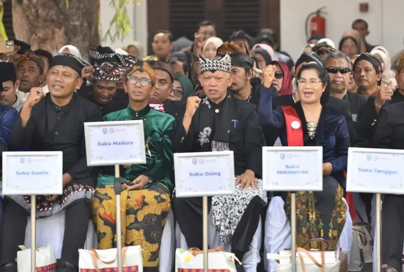 tokoh lintas suku-hadiri hari jadi ke 81 jawa timur