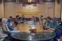 Kominfo Kabupaten Gresik Menggelar Rapat Kerja Bersama Diskominfo Provinsi Jawa Timur
