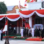 Gubernur Khofifah Kukuhkan Paskibraka Provinsi Jawa Timur