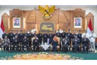  Gubernur Jawa Timur Menerima Silaturahmi Suku Tengger Bromo di Gedung Negara Grahadi