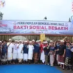 Peresmian Posko Layanan di Kawasan Pura Agung Besakih