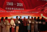 Peringatan HUT ke-77 Republik Rakyat Tiongkok