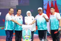 Gubernur Khofifah Buka Kick Off Haornas ke-42
