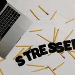 Ilustrasi Digital Stress