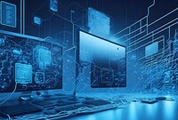 Ilustrasi Quantum Computer