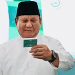 Presiden Prabowo Terima KTA NU Seumur Hidup