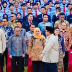 Gubernur Khofifah Dampingi Presiden Prabowo Resmikan SMA Taruna Nusantara Kampus Malang