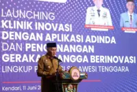 Gubernur Launching Klinik Inovasi