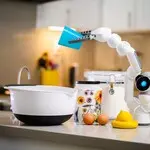 Ilustrasi Robot LG CLOiD