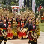 Tarian Kolosal Satya Bumi Jawa Timur