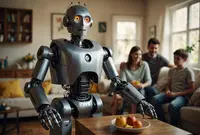 Ilustrasi Robot Humanoid