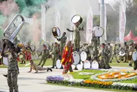 Marching Band Gemantara Dharma Praja HUT ke-81 Provinsi Jatim