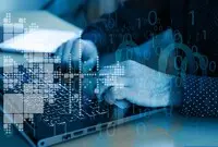Ilustrasi Cybersecurity Blockchain