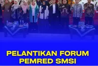 Peresmian Forum Pemimpin Redaksi (Pemred) SMSI Jawa Timur