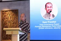 Dony Prasetyo Data Governance Consultant Asosiasi DAMA Indonesia dalam Acara CDO CIO Summit 2026