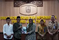 Komisi Informasi Jawa Timur Silaturahmi ke Diskominfo Provinsi Jawa Timur
