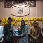 Komisi Informasi Jawa Timur Silaturahmi ke Diskominfo Provinsi Jawa Timur