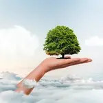 Ilustrasi Green Cloud Computing