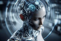 Ilustrasi Robot Humanoid