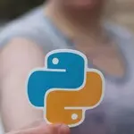 Ilustrasi Python Logo