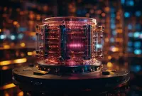 Ilustrasi Teknologi Quantum Computing