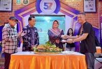 HUT ke-57 Harian Bhirawa yang digelar di Surabaya