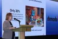 Karen Woo, Sales Director Public Sector ASEAN Denodo, dalam Acara CDO CIO Summit 2026