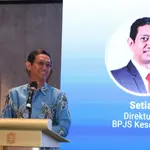 Setiaji, Direktur Teknologi Informasi BPJS Kesehatan, dalam Acara CDO CIO Summit 2026