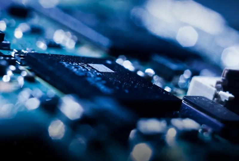 Ilustrasi Quantum Processing Unit