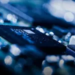 Ilustrasi Quantum Processing Unit