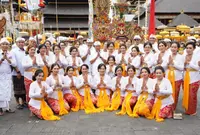 Upacara Karya Ida Bhatara Turun Kabeh (IBTK) di Pura Agung Besakih