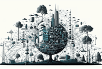 Ilustrasi Internet of Things