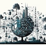 Ilustrasi Internet of Things