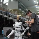 Ilustrasi Robot AI