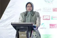 Sherlita Ratna Dewi Agustin, menghadiri HUT Ke-3 PT Kabar Terdepan Indonesia