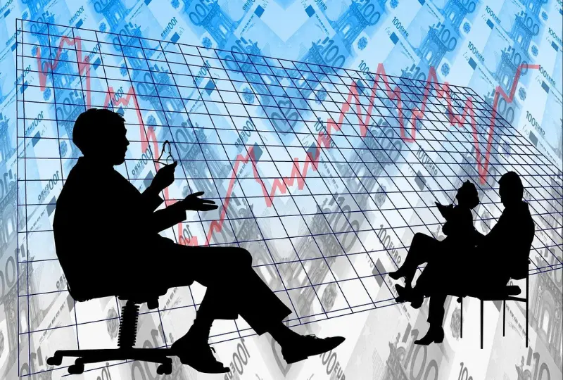 Ilustrasi Fintech dengan AI